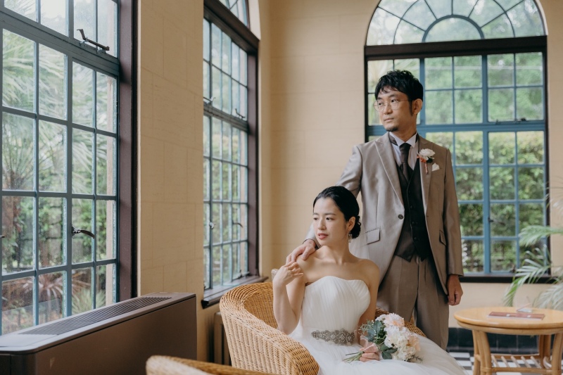 ひそかに人気！　洋館で撮るレトロなウェディングフォト