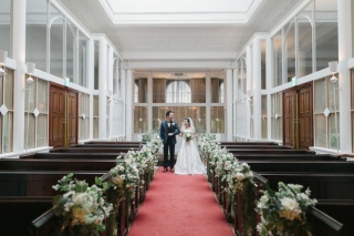 【これからの時期に】チャペルでのフォトウェディング♪