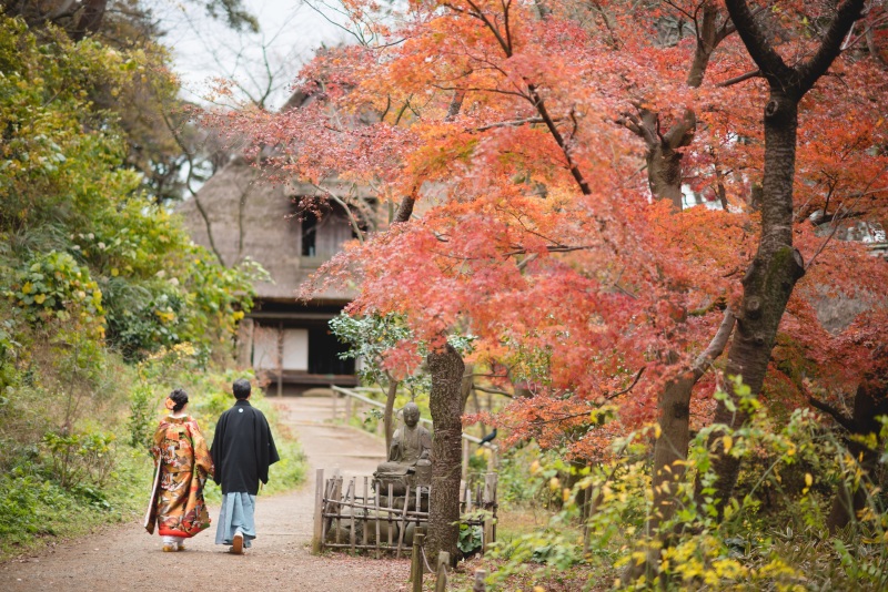 紅葉フォトウェディング！