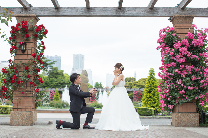 あの感動をもう一度再現！&ldquo;プロポーズショット&rdquo;の前撮りが素敵