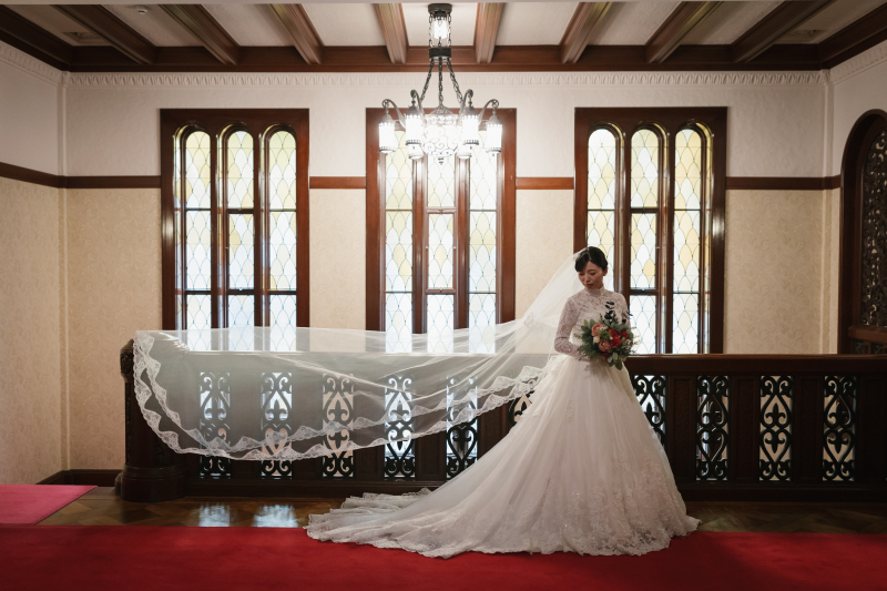 歴史ある洋館を貸し切りで撮影ができます◎