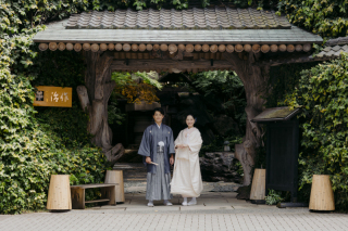 ドレスも和装もピッタリ！ 秋に撮りたいウェディングフォト