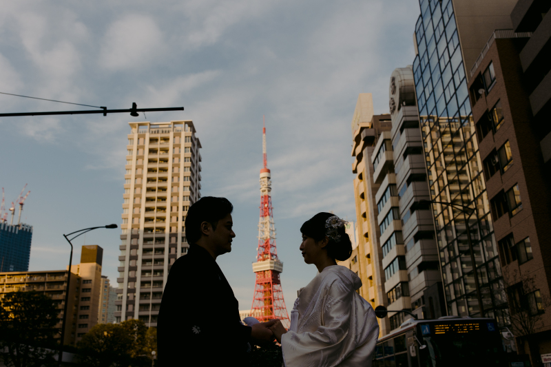 東京のシンボル東京タワーで撮影♪