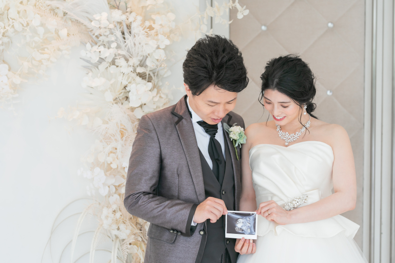 お腹の赤ちゃんと一緒に♪マタニティのドレス・・・