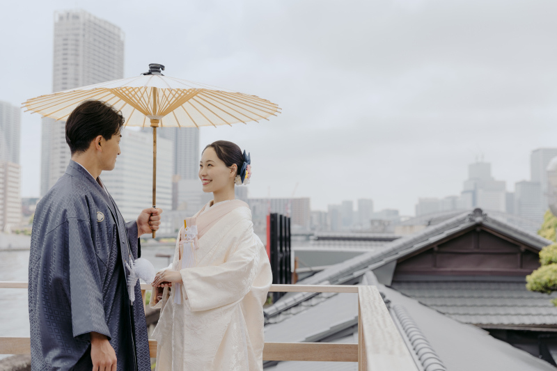 奥ゆかしさがポイントに。白無垢に映える花嫁メイク