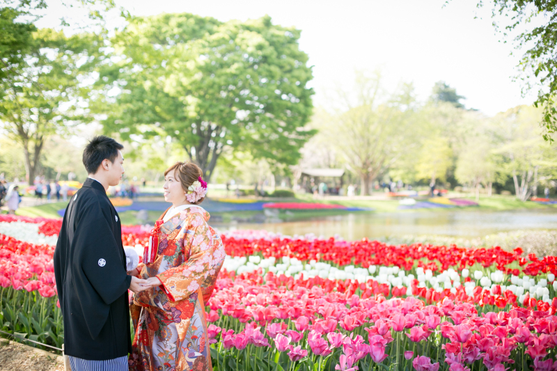 昭和記念公園の春♡