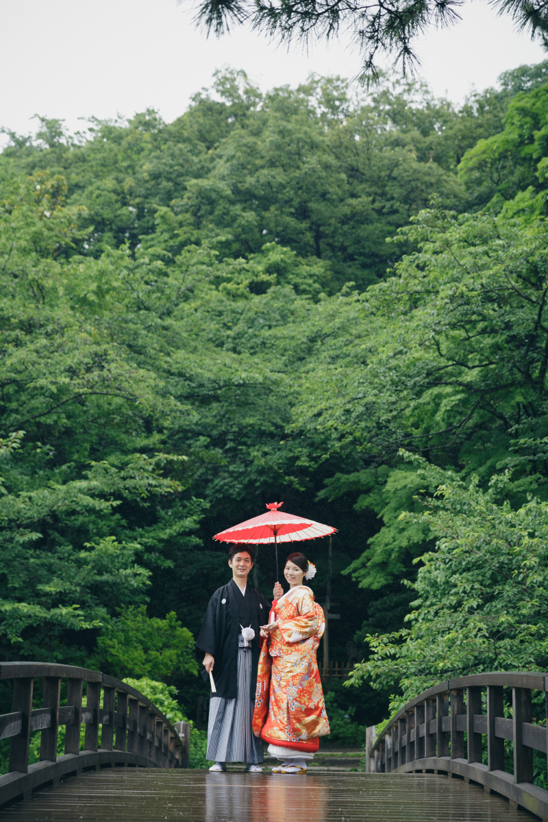 雨の日だけの特別な演出