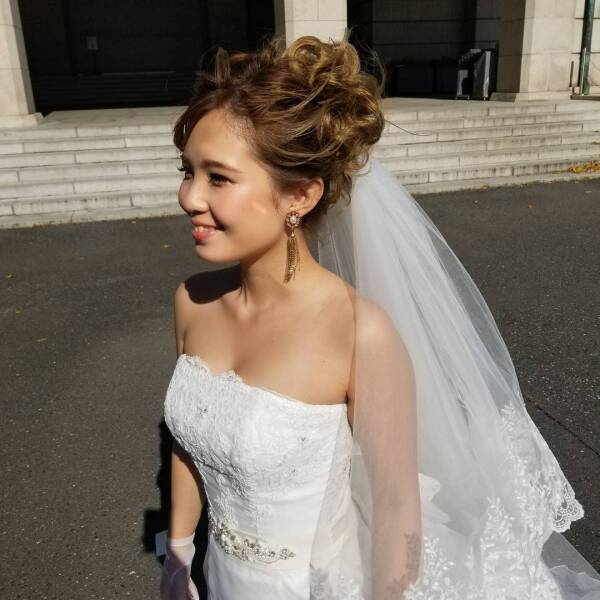 洋装ヘアスタイル