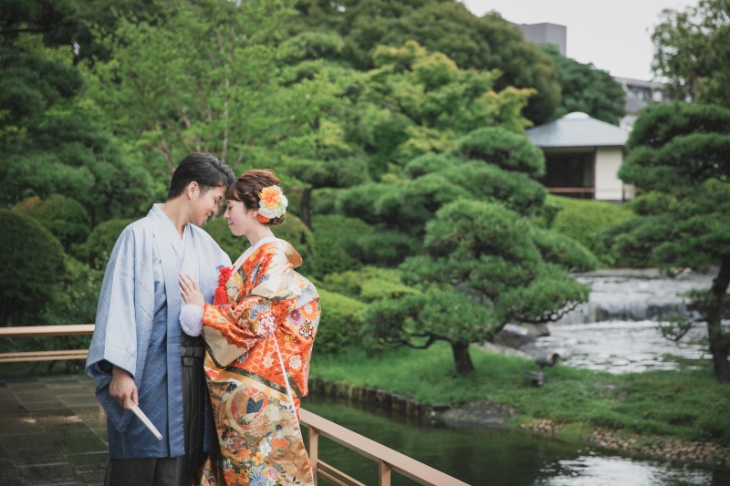 和室のある庭園③