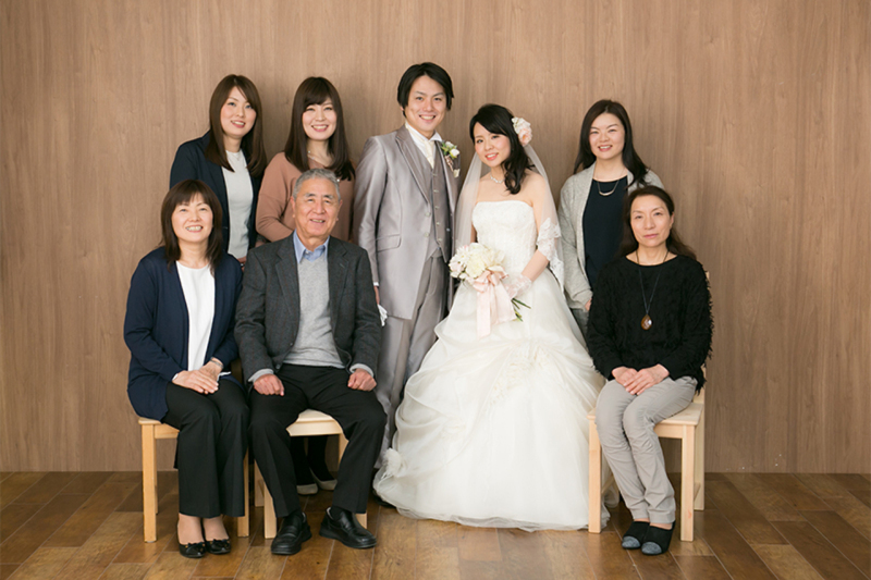 両親と一緒にさまざまなフォトを撮影しよう