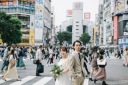 街中フォトウェディング① 渋谷