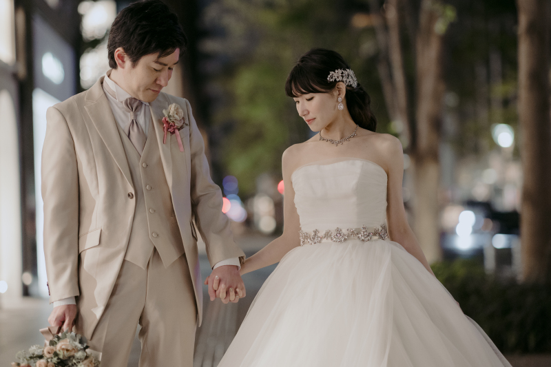 　 最高の一枚を！ 前撮りのウェディングドレスの選び方