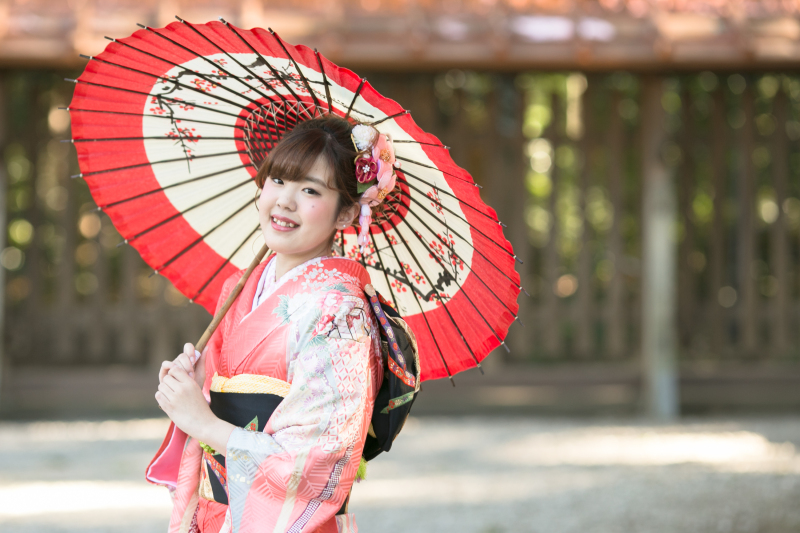 成人式・卒業袴の記念写真