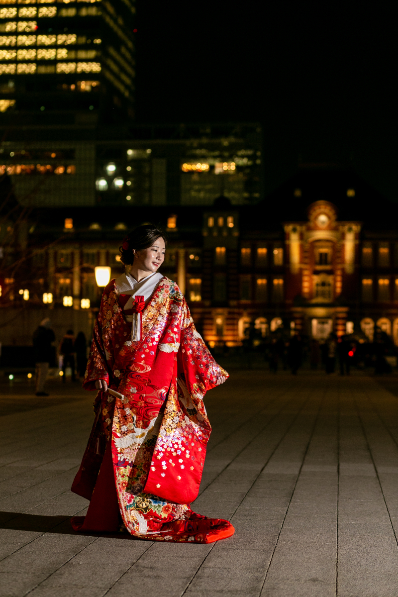 和装×東京駅=美しい♪
