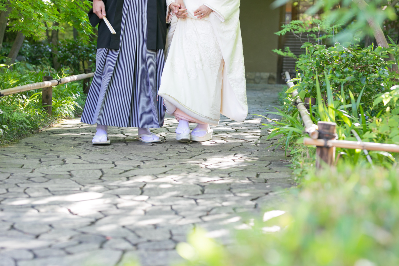 目白庭園×白無垢