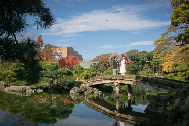 和室のある庭園②