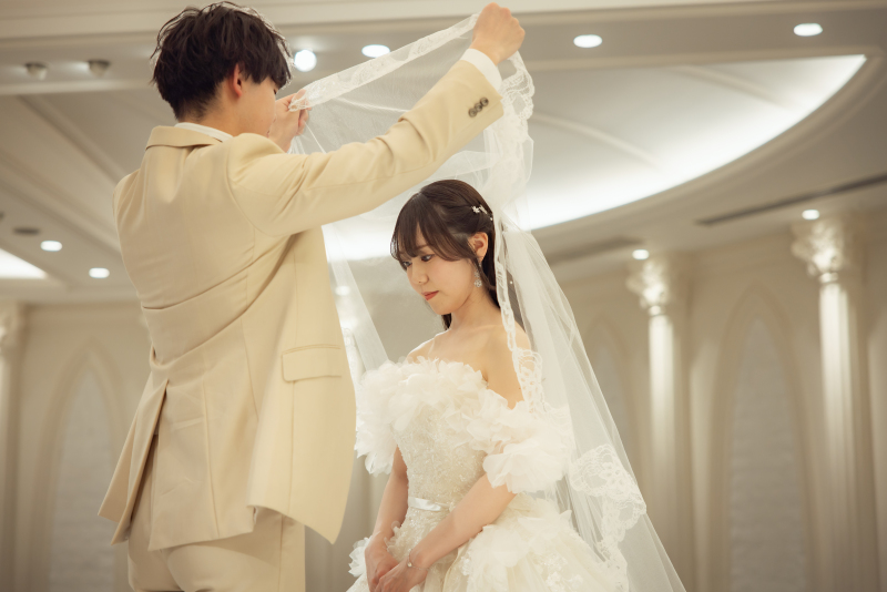 憧れのチャペルウェディングをお写真に！