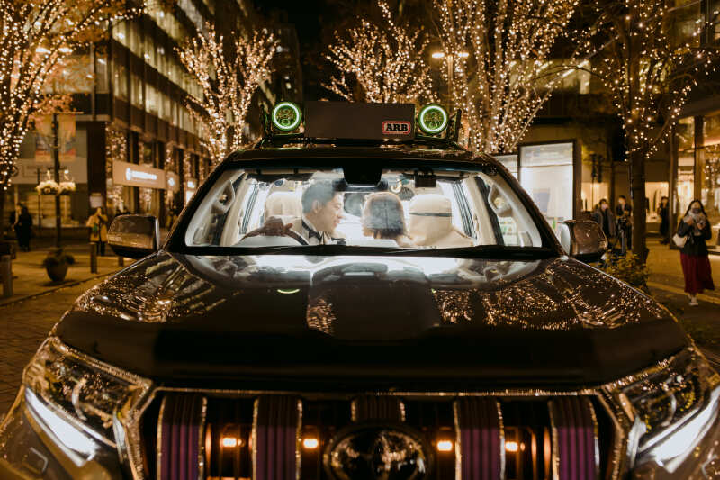 車での撮影もできます!