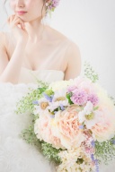 前撮り写真に取り入れたい！ 花嫁姿を彩るヘアスタイル3つ