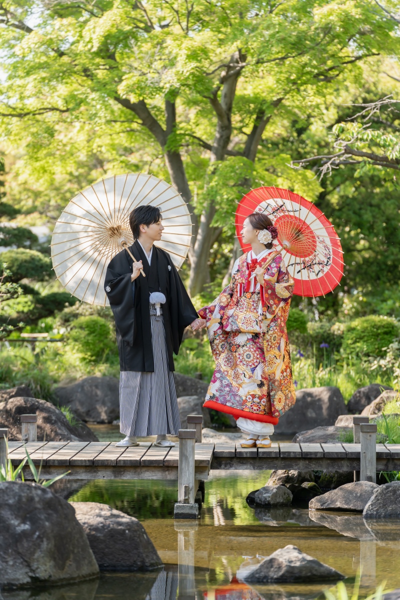 和装姿を美しく見せる！　ウェディング写真撮影時の「姿勢」のポイント