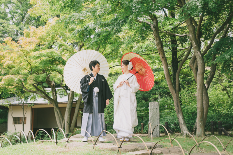 番傘を使ったお写真