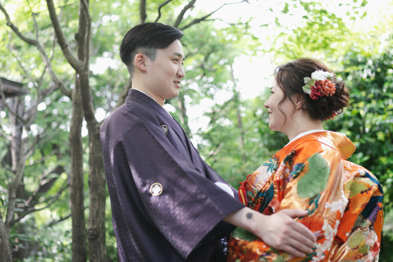 結婚式の前撮り、和装にぴったりのシーズンって?