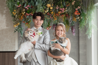 大切なペットと一緒にフォトウェディングを残してみませんか?