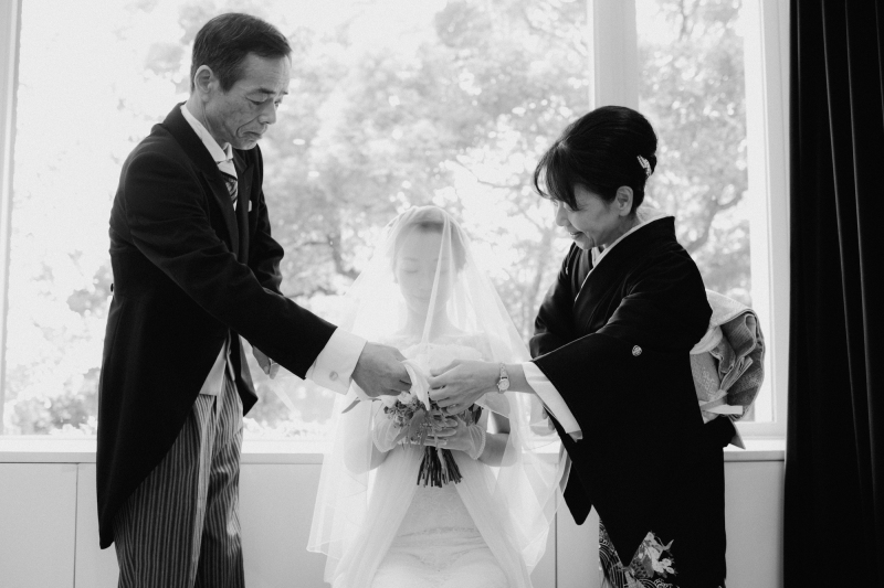 結婚式当日の撮影もお承りします！