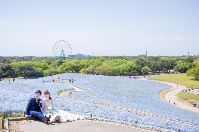 春の花畑でフォトウェディングを楽しむためのアイデア3つ