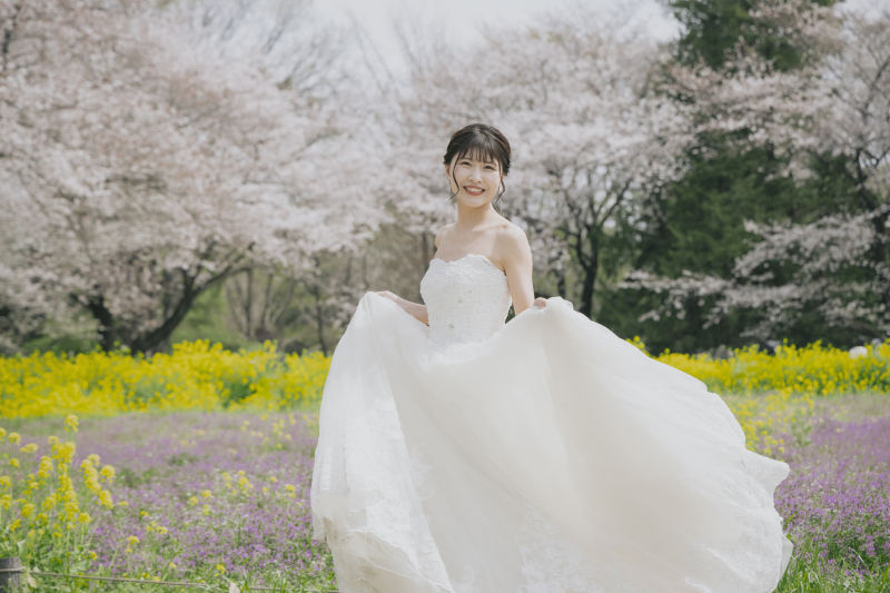 【早割】春フォトキャンペーン｜春のフォトウェディングをお得に