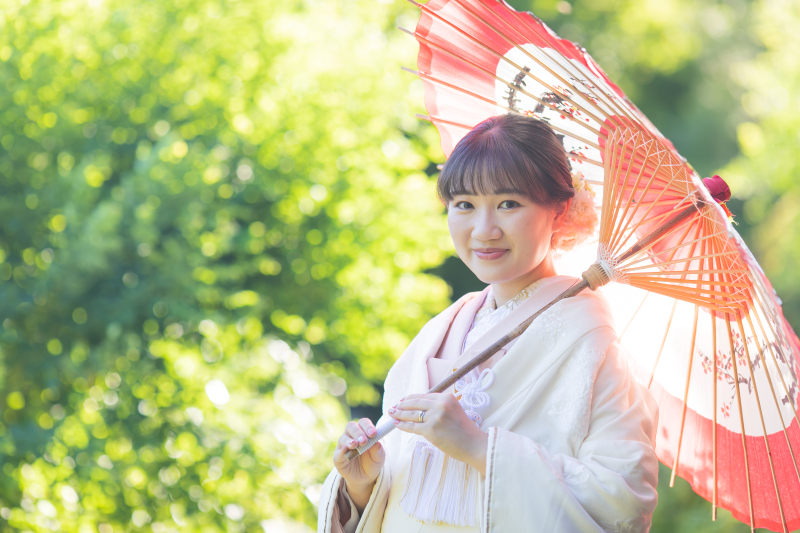 洋装も和装も！どちらも撮影する方が増えています♡
