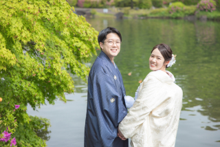 和装姿を美しく見せる！　ウェディング写真撮影時の「姿勢」のポイント