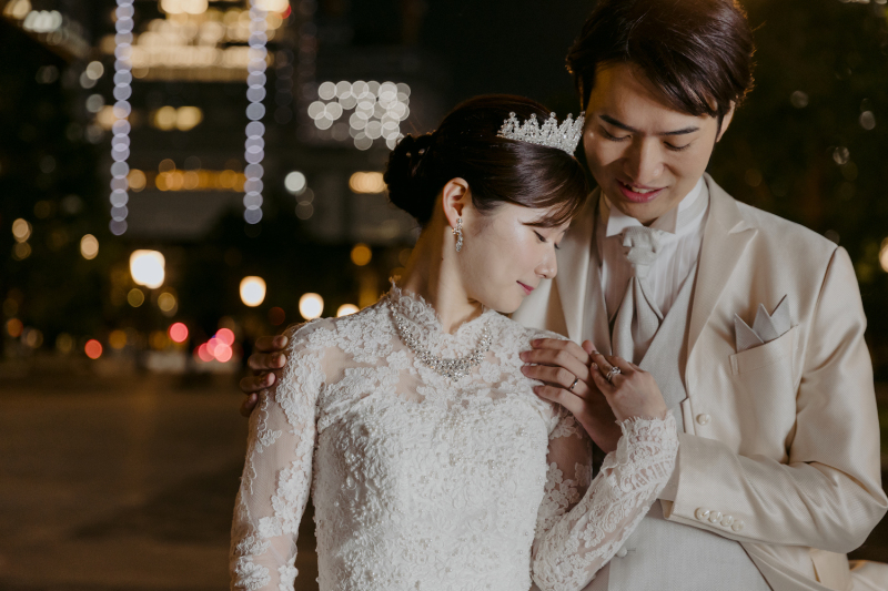 スマートな大人カップルに! 丸の内でのおしゃれなフォトウェディング