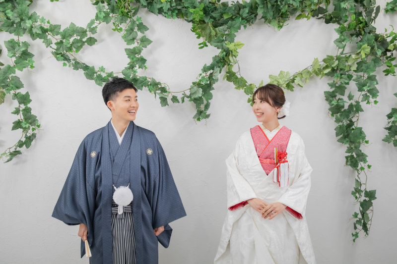 白無垢の髪型に今っぽさをプラスしよう