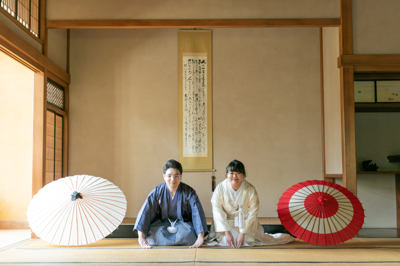 国有財産　旧古河邸×和装