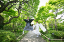 目白庭園でフォトウェディング♪（和室も♪）