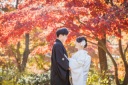 ドレスも和装もピッタリ! 秋に撮りたいウェディングフォト