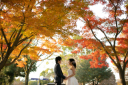 ドレスで紅葉撮影♪
