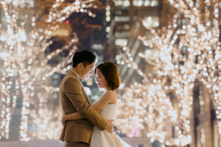 【幻想的な世界観が◎】冬のイルミネーションフォト