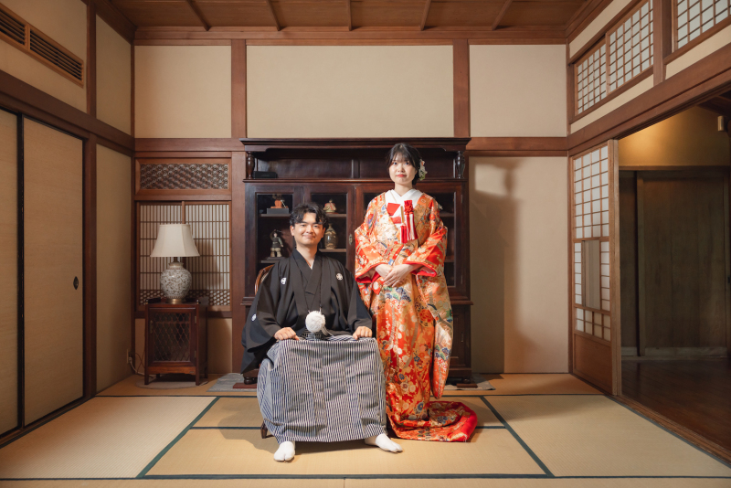 和装姿を美しく見せる！　ウェディング写真撮影時の「姿勢」のポイント