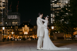 ウェディングフォト前撮りにおすすめ！　「ナイトフォト」の魅力とは？