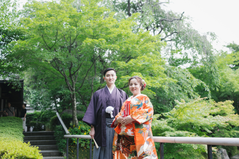 結婚式の前撮り、和装にぴったりのシーズンって?
