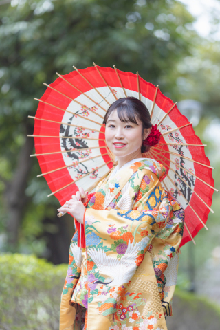 憧れの和装フォトウェディングで映えるヘアカラーの選び方