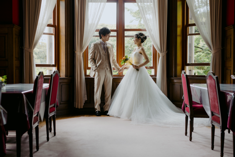 【洋館フォト】旧古河邸ドレス撮影プラン