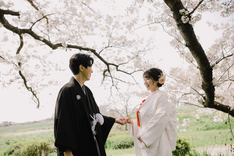 1年で1番人気＊和装×桜フォト