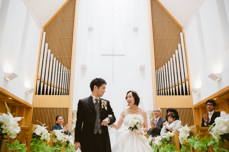 寒い冬はチャペル＆洋館フォト♡