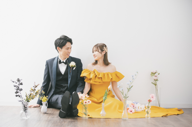 【スタジオで叶える】結婚式の前撮り・フォトウェディング!