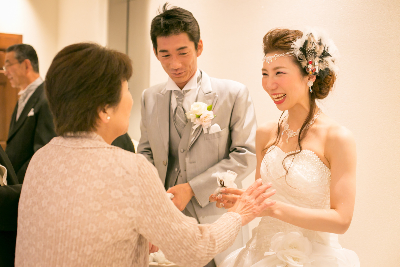 結婚式当日の撮影もお承りします！