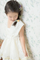 お子様用白ドレス