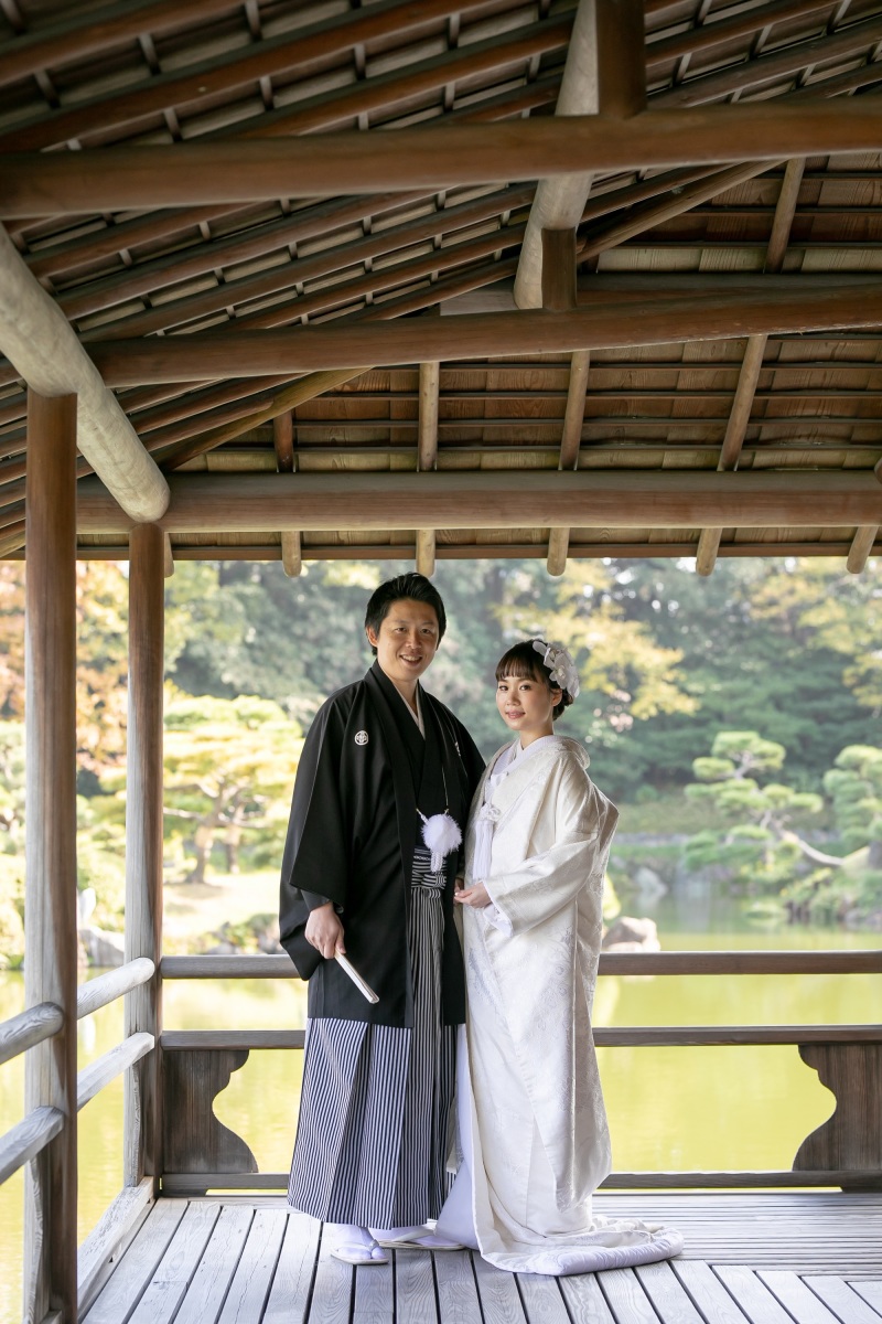 和室のある庭園②